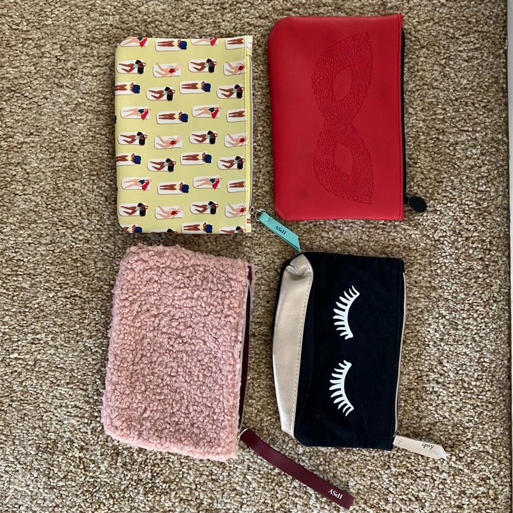 5/$15 Four Ipsy bags